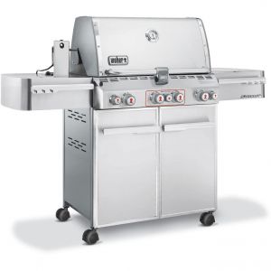 Газовый гриль Weber Summit S-470 нержавеющая сталь