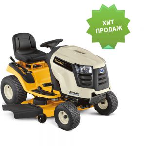 Садовый трактор Cub Cadet LTX 1045 snow blower - 13WX91AT010 + роторный снегоуборщик + цепи на колеса + разбрасыватель + набор грузов