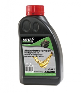 Масло 4-тактное MTD SAE 10W-30, 0,6 л