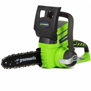 Цепная пила аккумуляторная GreenWorks G24CS25, 24V, 25см, без АКБ и ЗУ арт.2000007 