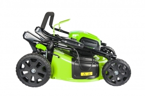 Газонокосилка аккумуляторная Greenworks GD60LM46HPK4, 60V, 46 см, бесщеточная, с 1хАКБ 4 А.ч. и ЗУ арт.2502807UB 