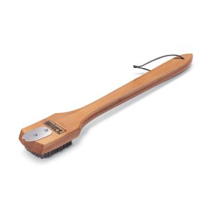 Щетка Weber для гриля с ручкой из бамбука 46 см - 6464