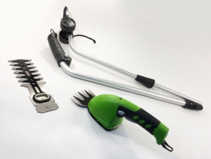 Аккумуляторные садовые ножницы с встроенным аккумулятором 2 Ah и телескопической ручкой Greenworks 3,6V  арт.1600207