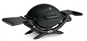 Гриль газовый Weber Q 1200 Black Line, черный