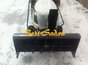 Садовый трактор Cub Cadet LTX 1045 snow blower - 13WX91AT010 + роторный снегоуборщик + цепи на колеса + разбрасыватель + набор грузов