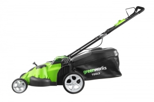 Газонокосилка Greenworks G40LM49DBK4 40V (49 см) с АКБ 4 А/ч и ЗУ, арт. 2500207VB