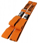 Подтяжки оранжевые Stihl 110 см для брюк с поясом, с металлическими зажимами