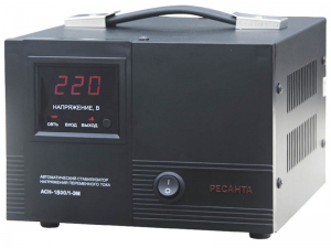 Стабилизатор однофазный электромеханический Resanta АСН-1 500 /1-ЭМ