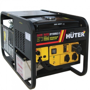 Бензиновый генератор Huter DY15000LX-3