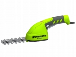 Greenworks 3,6V аккумуляторные садовые ножницы с встроенным аккумулятором 2 Ah арт.2903307