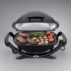 Электрический гриль Weber Q 2400 темно-серый