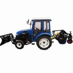 Трактор MasterYard M244 4WD (с кабиной+Нож отвал 150 см+Щетка 150 см)