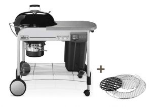 Угольный гриль Weber Performer Deluxe GBS 57 cm черный