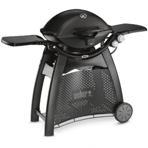 Газовый гриль Weber Q 3200 Black Line на подставке