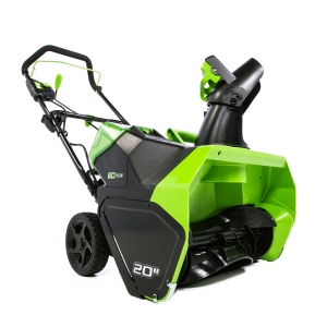 Снегоуборщик аккумуляторный Greenworks GD60ST, 60V, 51 см, бесщеточный, без АКБ и ЗУ арт.2602407 