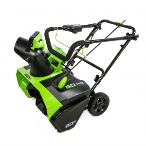 Снегоуборщик аккумуляторный Greenworks GD60ST, 60V, 51 см, бесщеточный, без АКБ и ЗУ арт.2602407 